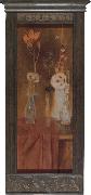 Fernand Khnopff Dream Flowers France oil painting artist